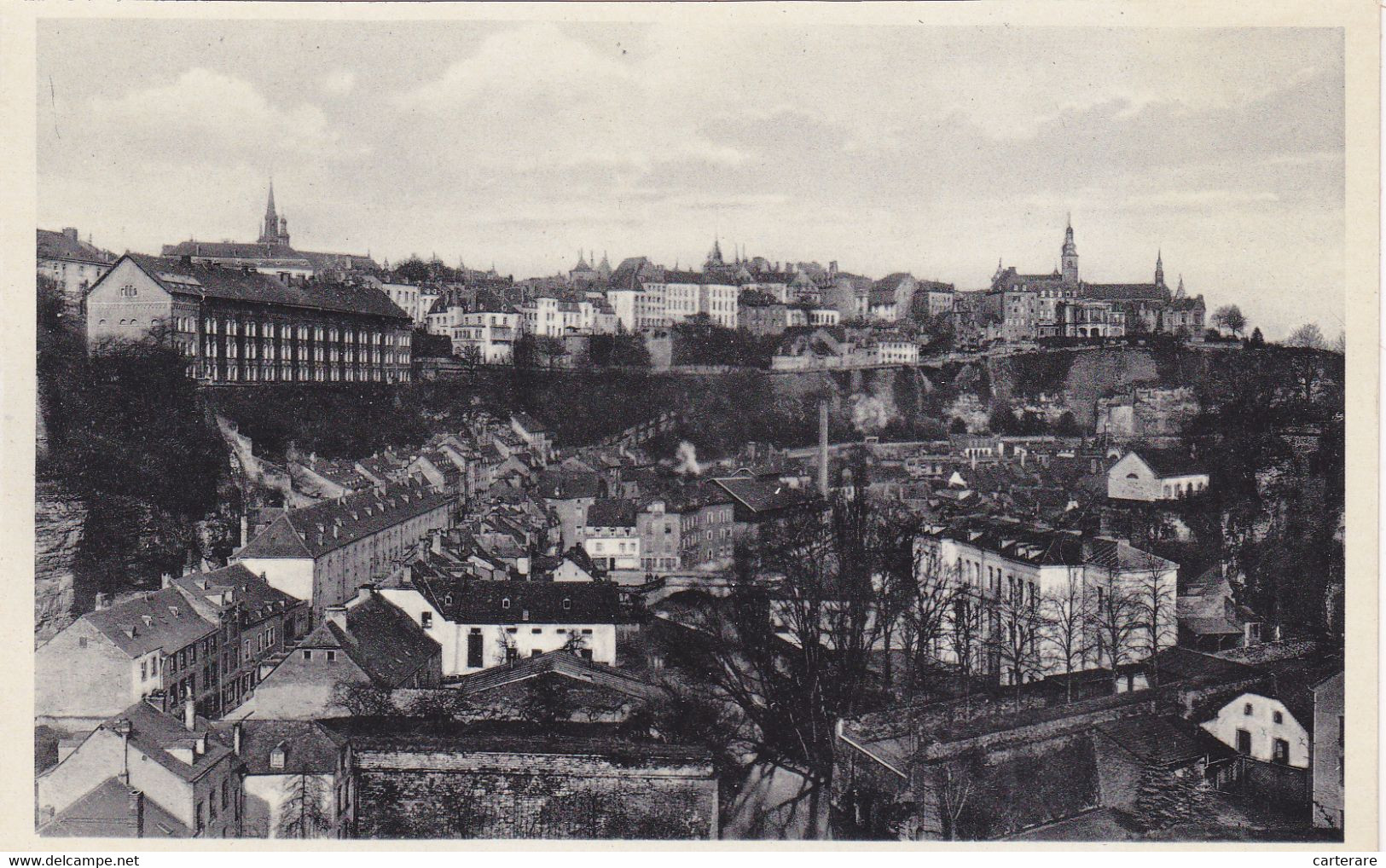 LUXEMBOURG,CARTE POSTALE ANCIENNE - Luxemburg - Stad