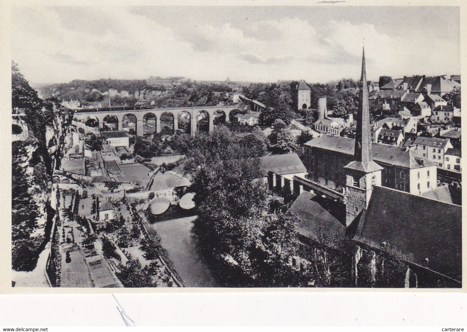 LUXEMBOURG,CARTE POSTALE ANCIENNE - Luxemburg - Stad