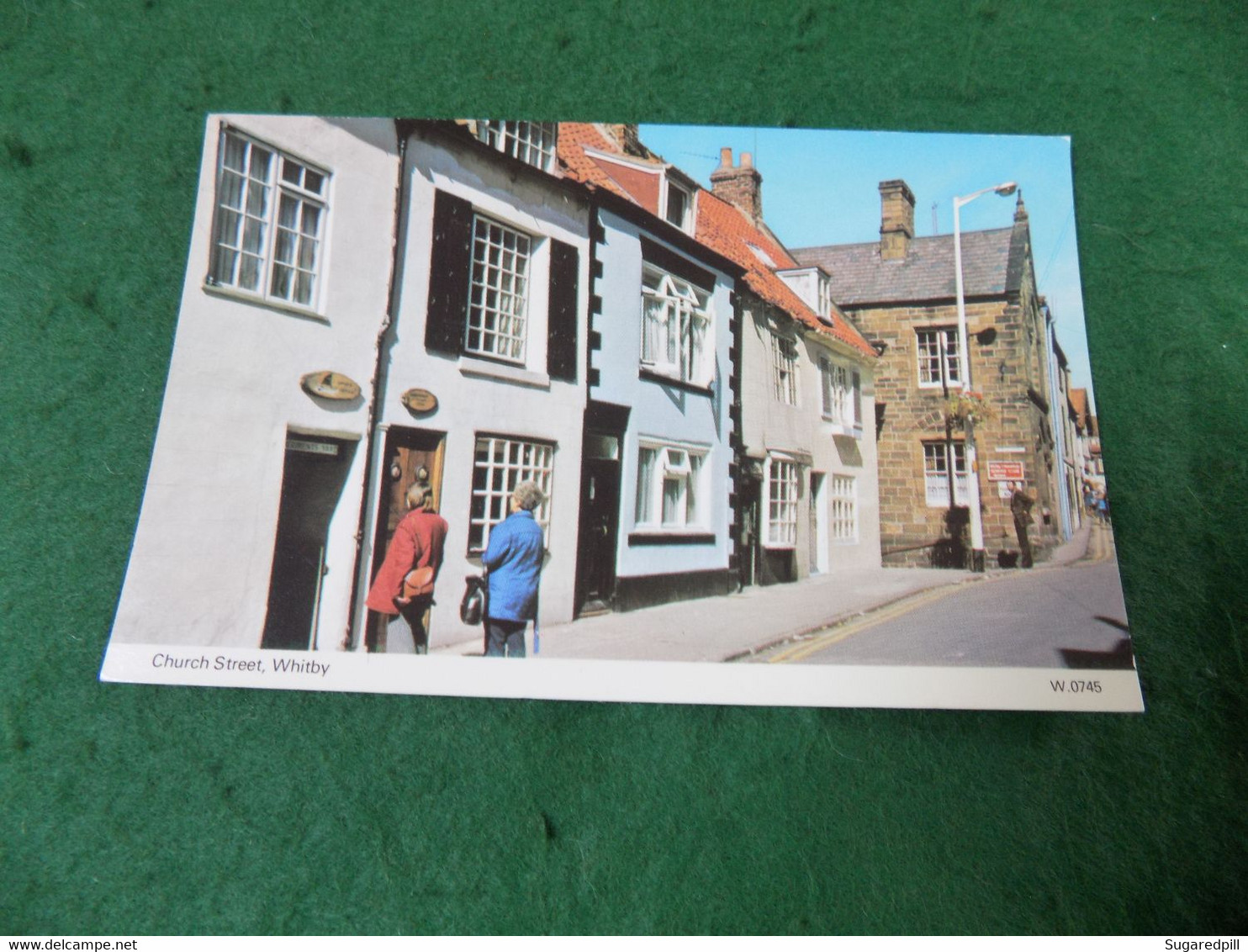 VINTAGE NORTH YORKSHIRE: Whitby Church Street Colour Dennis - Whitby