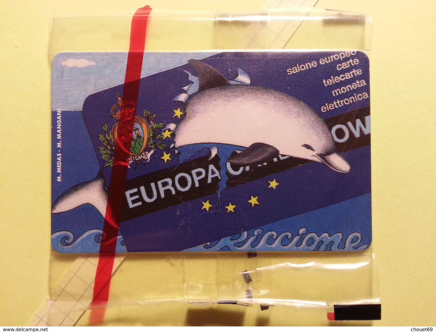 SAN MARINO Europa Card Show 98 Riccione Dolphin Dauphin  NSB Blister Neuve Urmet MINT (TS220 - Saint-Marin