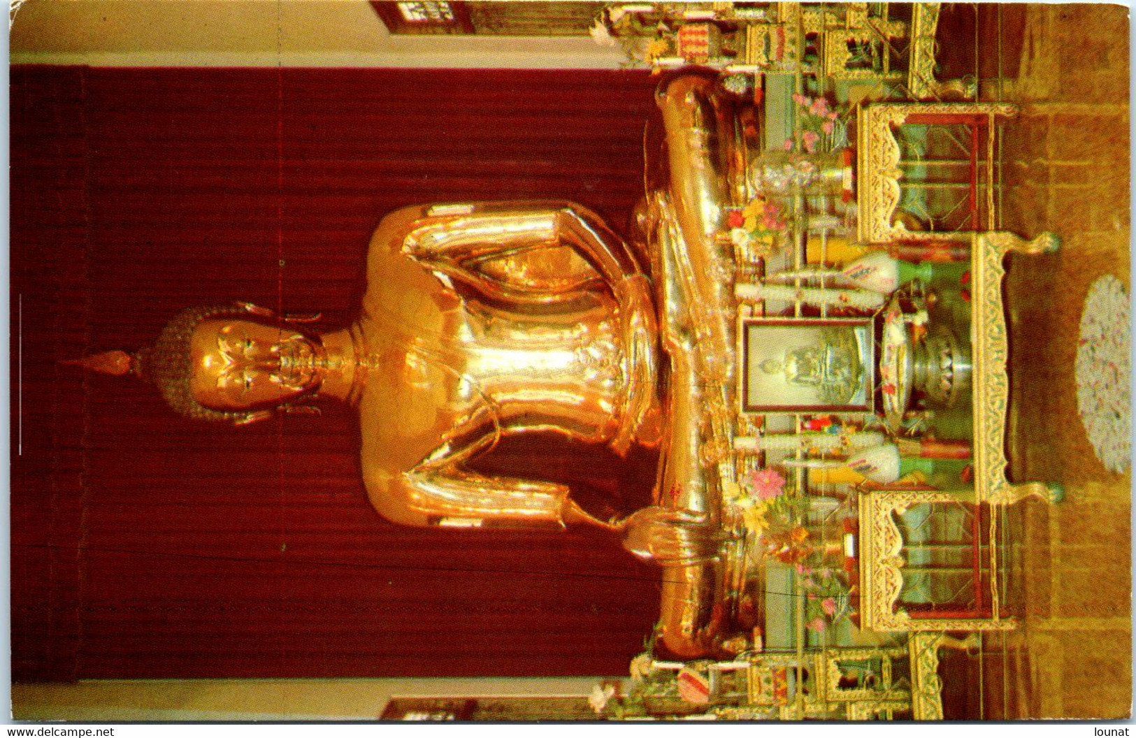 Thailande - The Image Of The Golden Buddha Of Sukhothai ERA. Wad Trai-mit, Bangkok, Thailande - TIMBRES - Oblitération - Tailandia