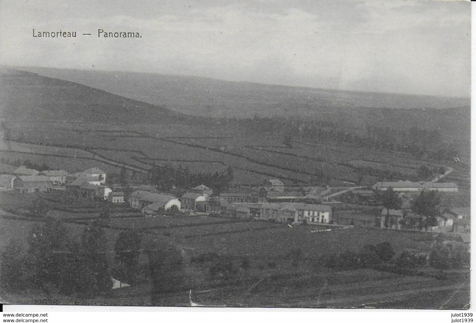 LAMORTEAU ..-- FELDPOST . Panorama . 1917 Vers Allemagne . Voir Verso . - Rouvroy