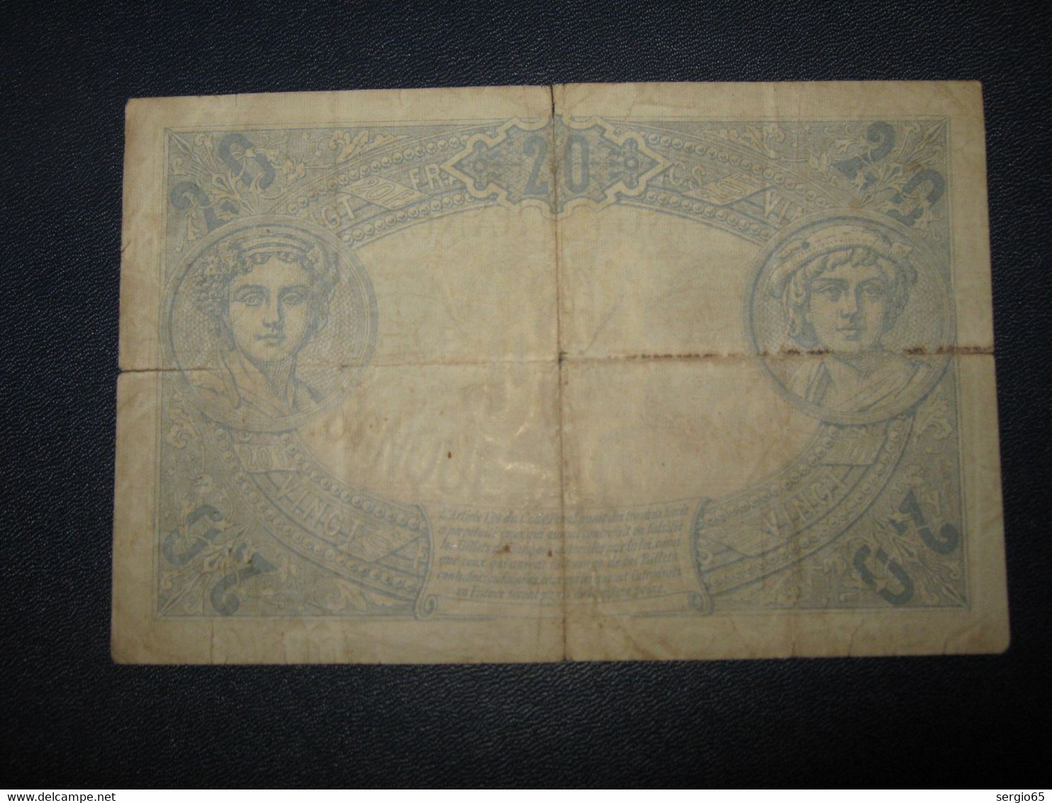 VINGT FRANCS - 14.1.1913.- RARE !!!!!!!!!!!!!! - 20 F 1905-1913 ''Bleu''