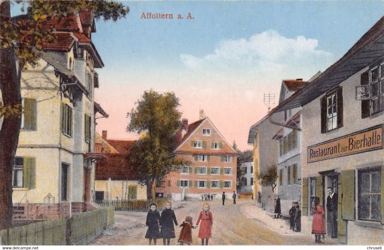 Affoltern A. Albis  Restaurant Zur Bierhalle - Affoltern