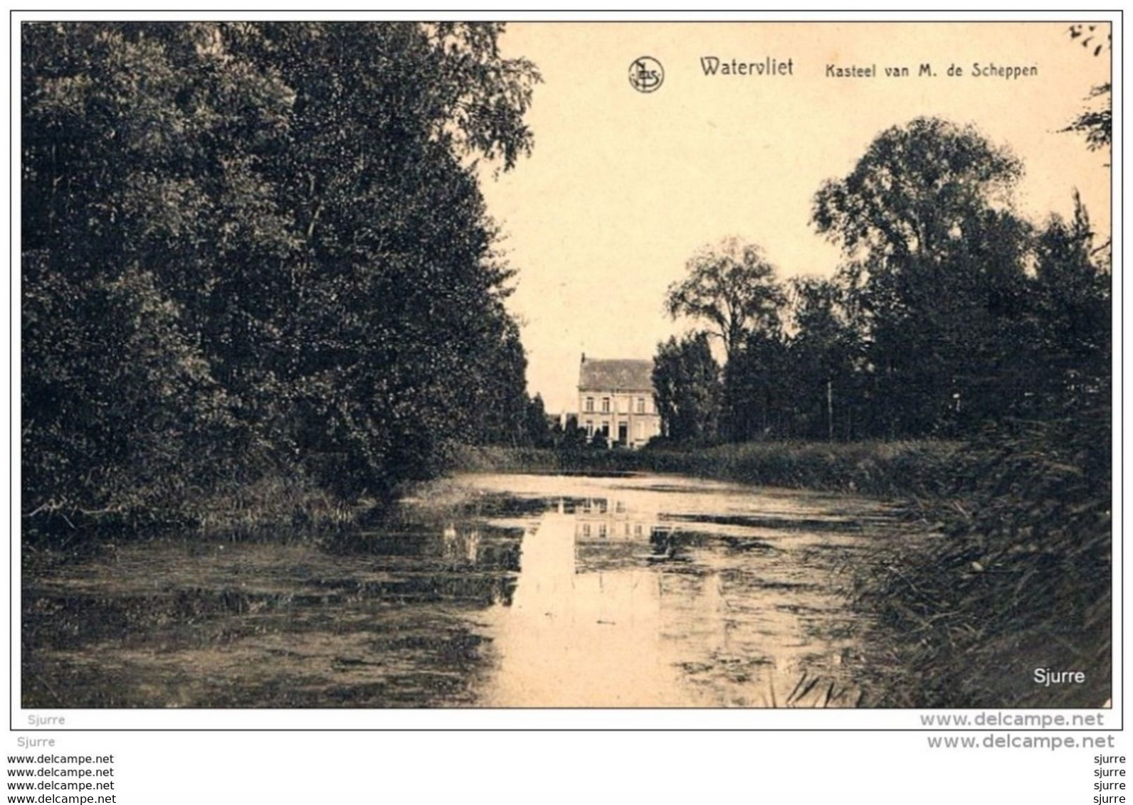 WATERVLIET / Sint-Laureins - Kasteel Van M. DE SCHEPPEN - Château * - Sint-Laureins