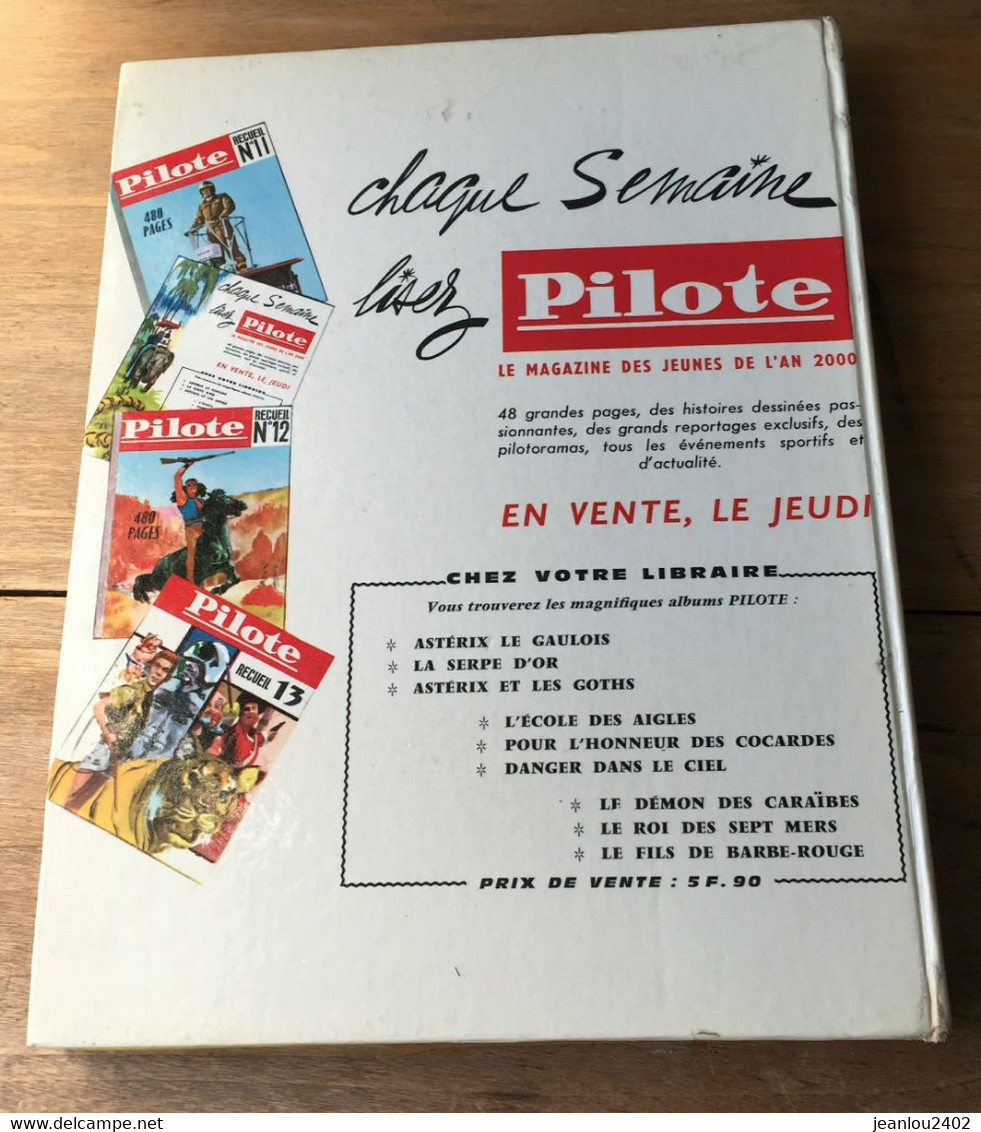 ALBUM PILOTE RECUEIL 18 RELIURE N° 213 à 222  COMPLET 1963  Vintage ""Offre Spéciale" - Pilote