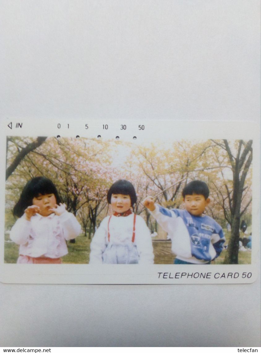 JAPON TELECA KIDS GAME ENFANTS N° 110-001  50U UT - Spelletjes