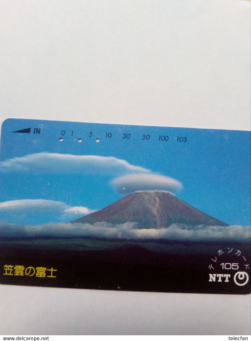 JAPON VOLCAN KILIMANJARO 1988 105U UT - Vulkanen