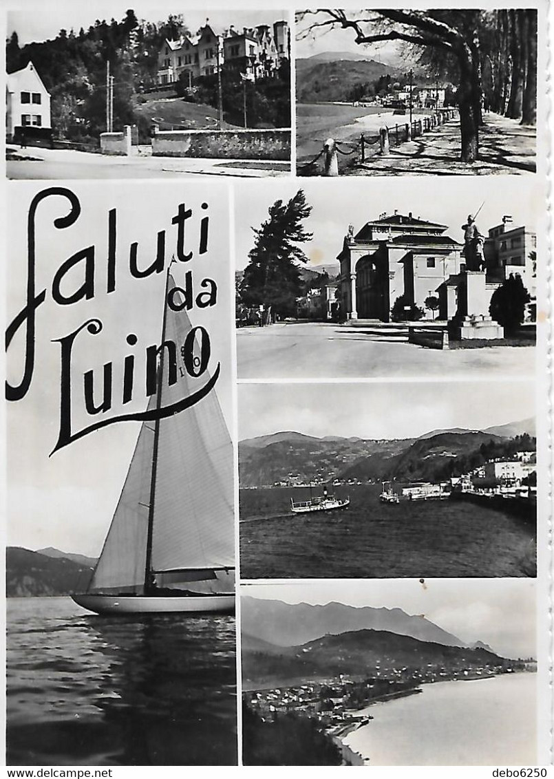 Saluti Da LUINO 1954 - Luino