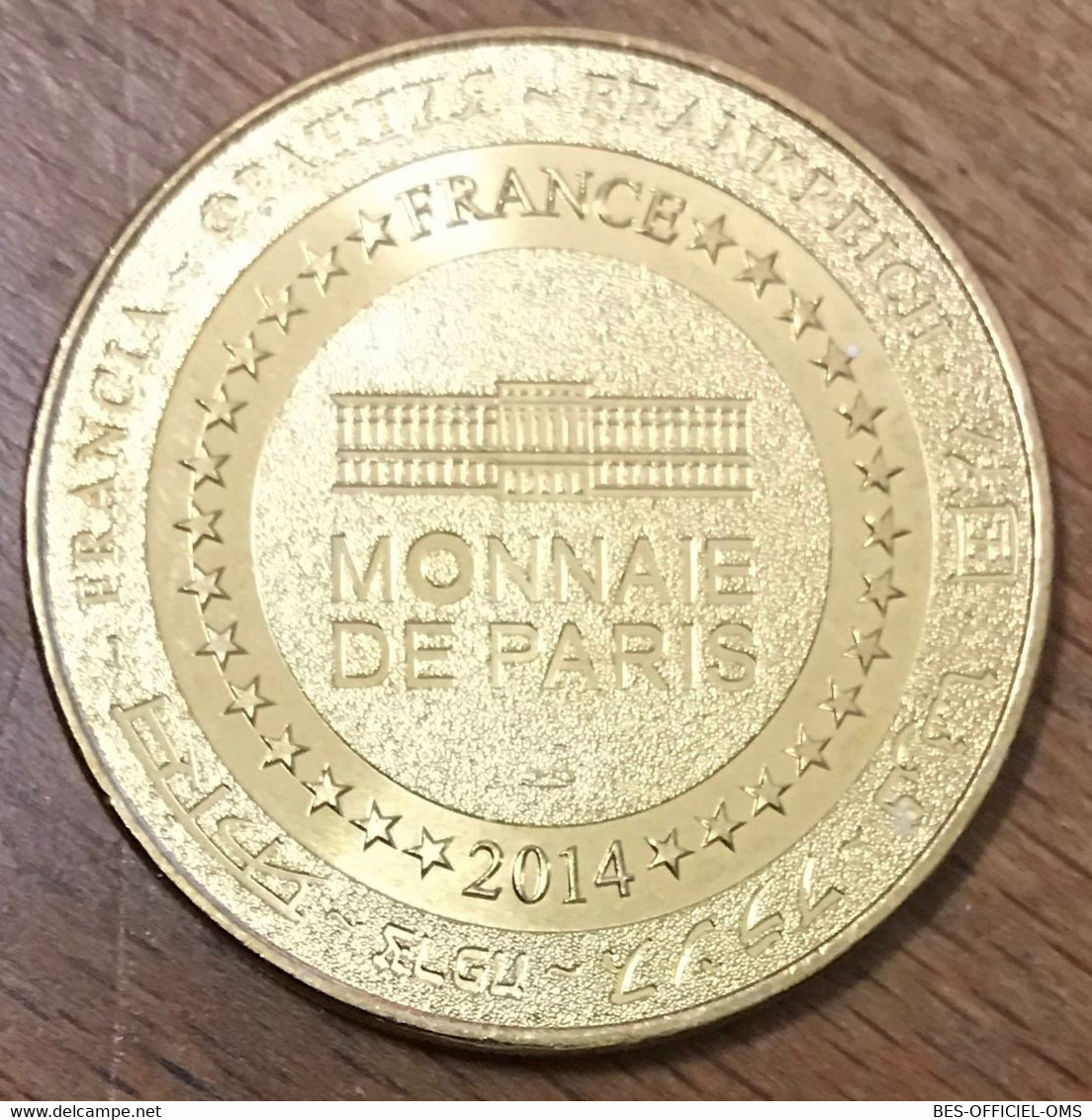 13 AUBAGNE PHARE D'ALEXANDRIE MDP 2014 MEDAILLE MONNAIE DE PARIS JETON TOURISTIQUE MEDALS COINS TOKENS - 2014