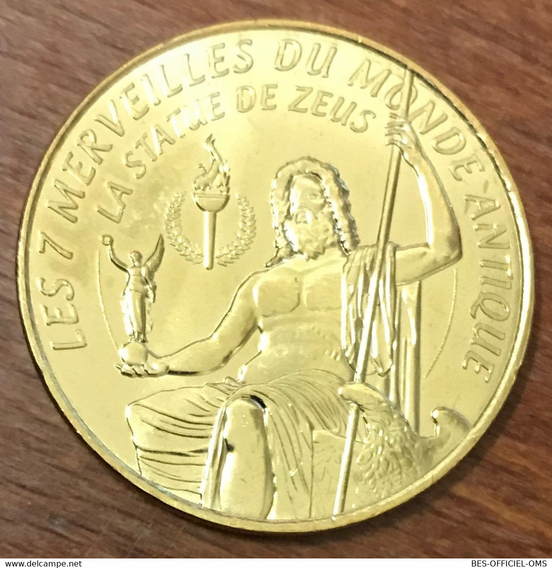 13 AUBAGNE LA STATUE DE ZEUS MDP 2014 MEDAILLE MONNAIE DE PARIS JETON TOURISTIQUE MEDALS COINS TOKENS - 2014