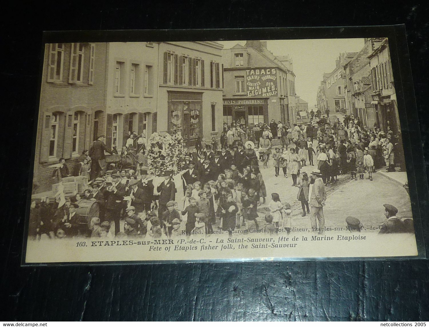 ETAPLES-SUR-MER - LA SAINT-SAUVEUR, FETE DE LA MARINE - 62 PAS DE CALAIS (CQ) - Etaples