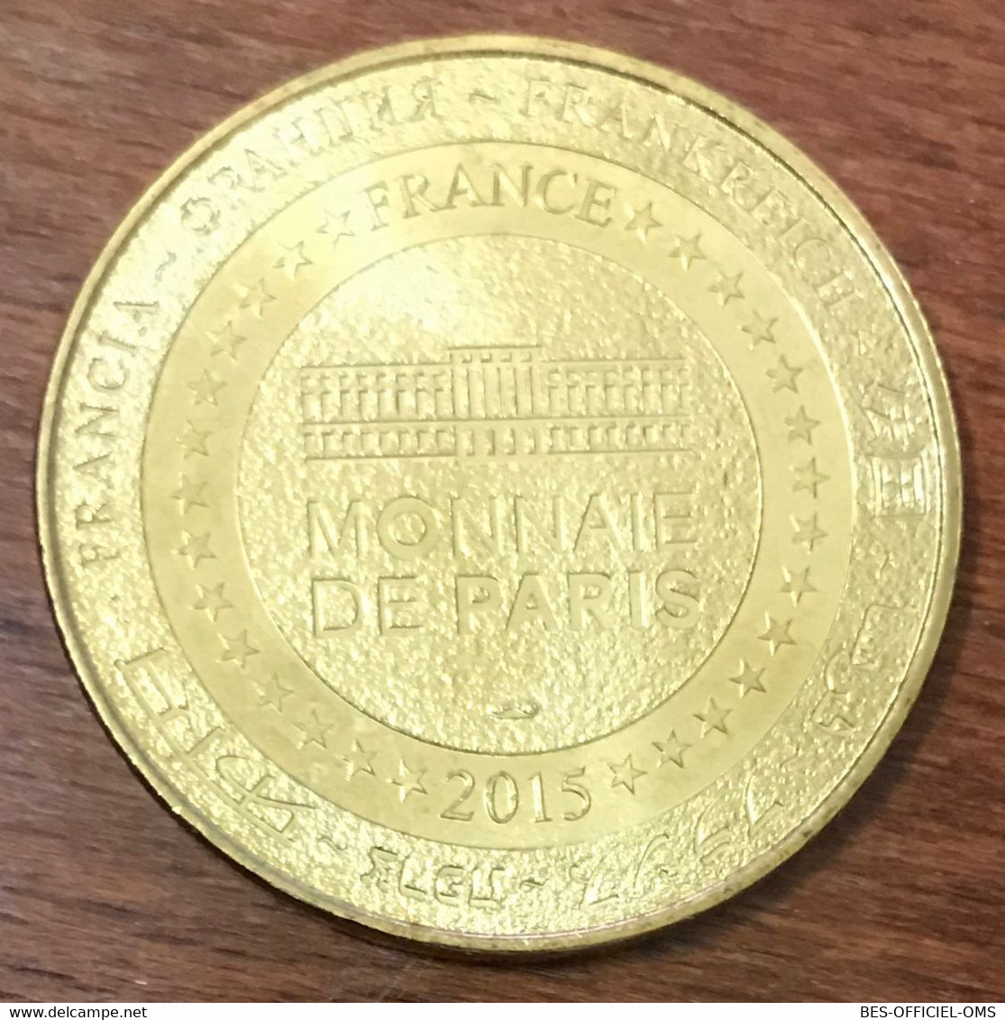 13 AUBAGNE LA PYRAMIDE DE KHÉOPS MDP 2015 MEDAILLE MONNAIE DE PARIS JETON TOURISTIQUE MEDALS COINS TOKENS - 2015