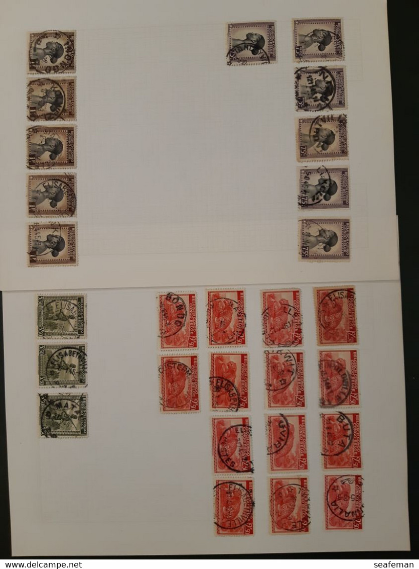 BELGIE-CONGO-many postmark + set Michel 14-25,27-29 [cw 275,00],see 96 scans [81BC]