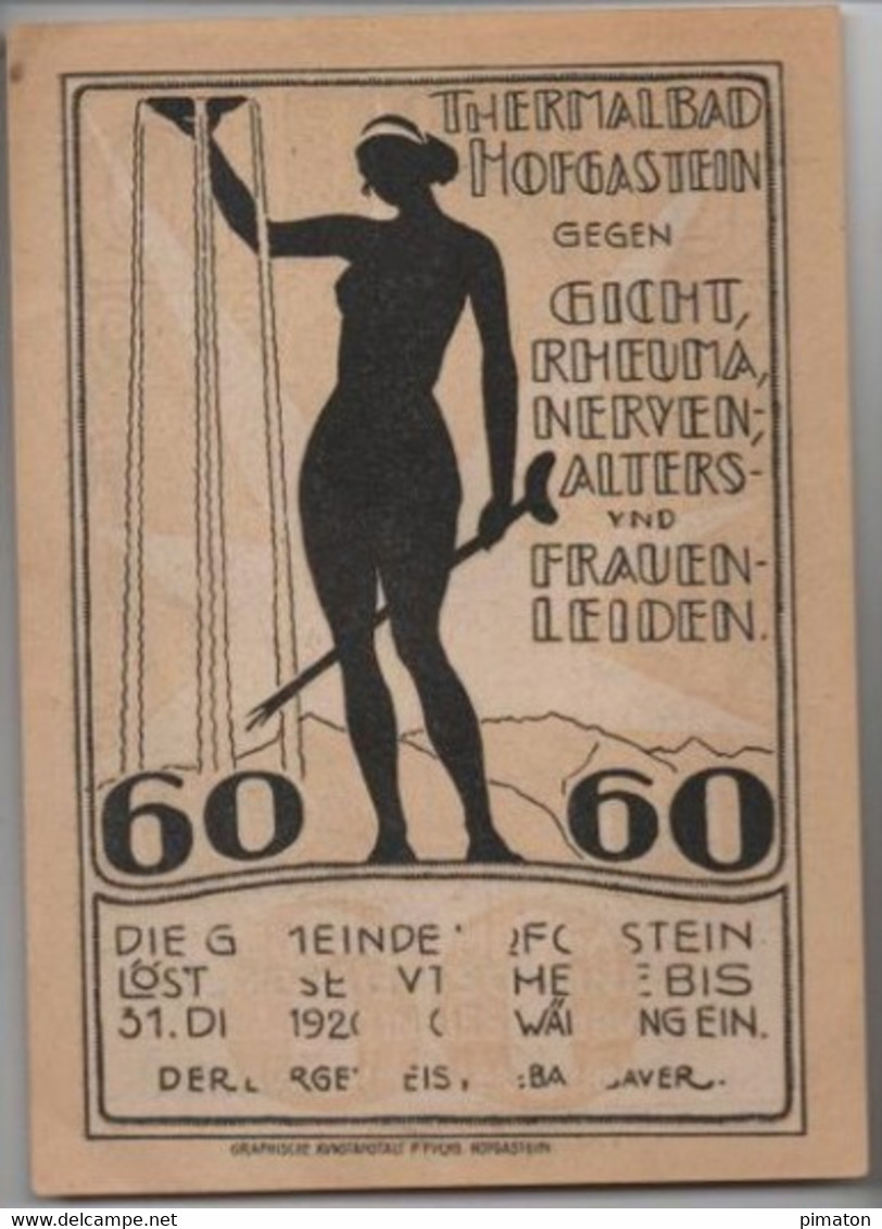 Billets De 60 , 30 Et 20  MARK    31-12-1922 - Non Classés