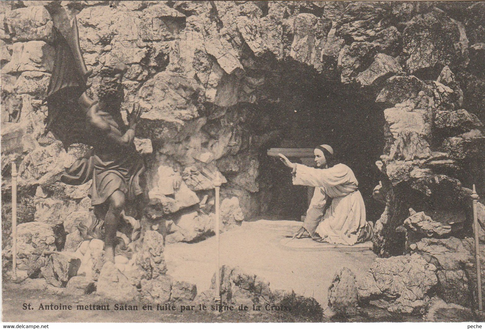 N° 8539 R -cpa Grottes De St Antoine à Crupey - Assesse