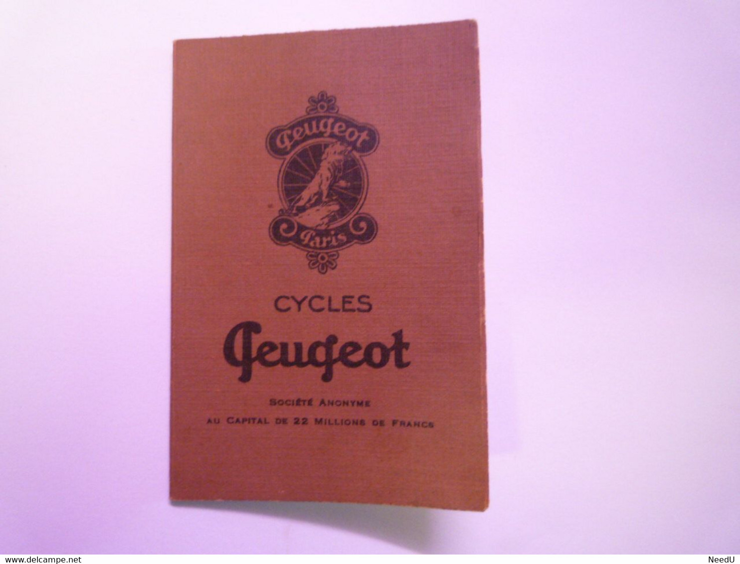 GP 2020 - 2620  CYCLES PEUGEOT :  CERTIFICAT De GARANTIE Pour Une BICYCLETTE  1940   XXX - Zonder Classificatie