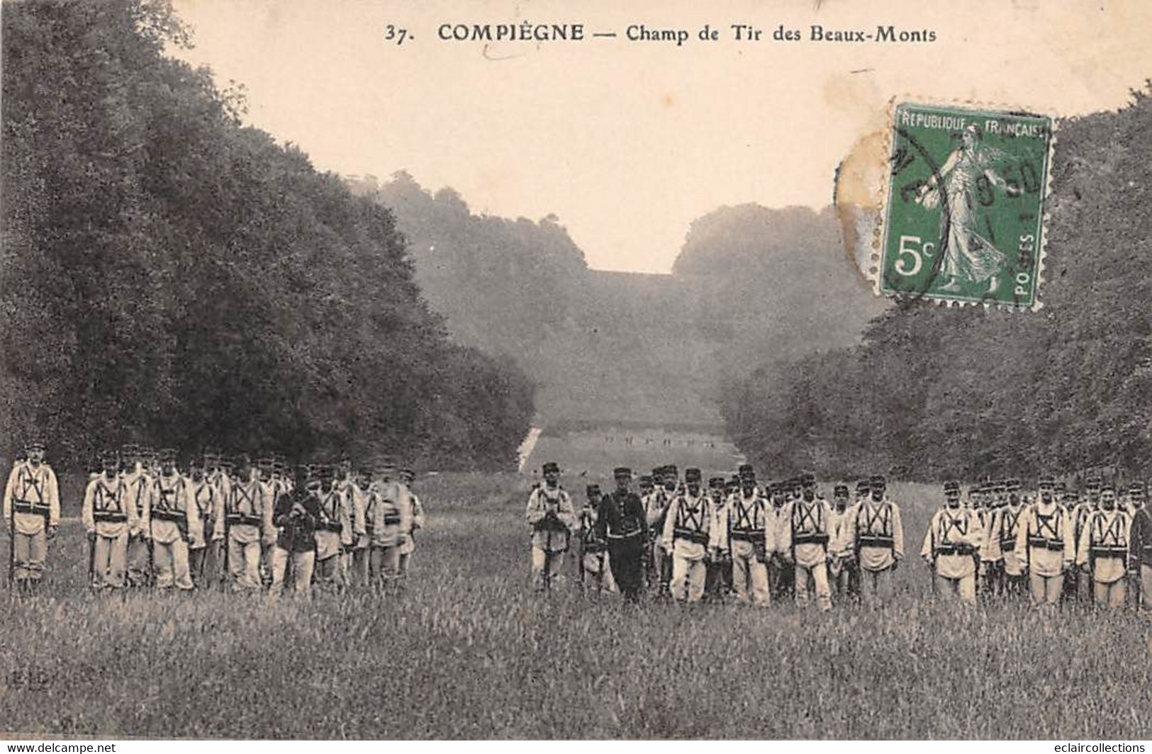 Compiègne         60         Militaria.   Champ De Tire Des Beaux-Monts     (voir Scan) - Compiegne