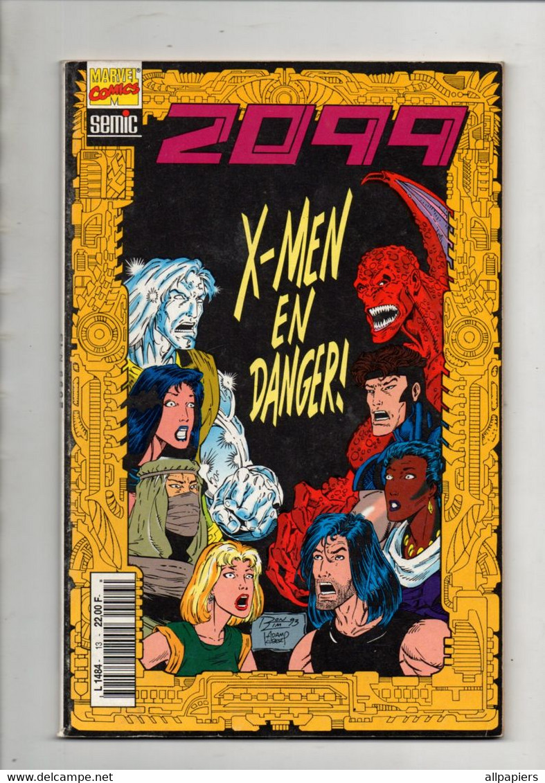 Comics 2099 N°13 X-Men - Spider-Man - Ravage - Fatalis - éditions Semic De 1994 - Lug & Semic
