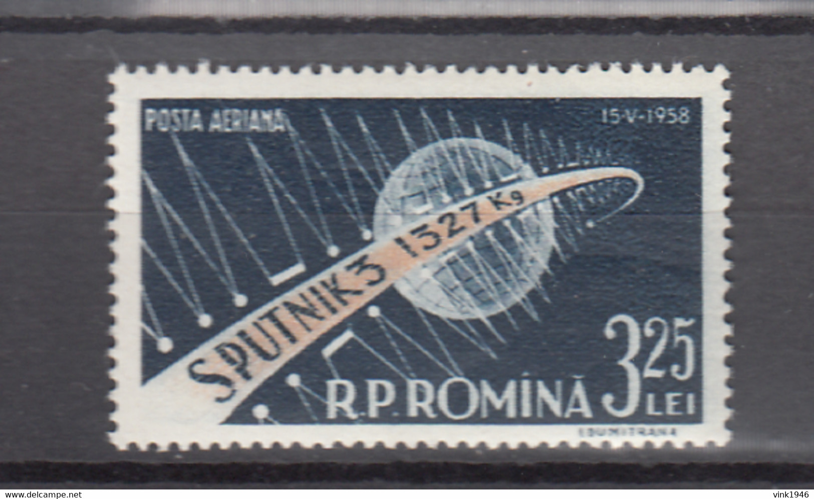 Romania 1958,1V,space,aerospace,ruimtevaart,luft Und Raumfahrt,de L'aérospatiale,MNH/Postfris(A3918) - América Del Norte