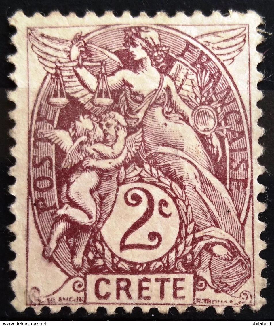 CRETE                        N° 2                     NEUF SANS GOMME - Unused Stamps