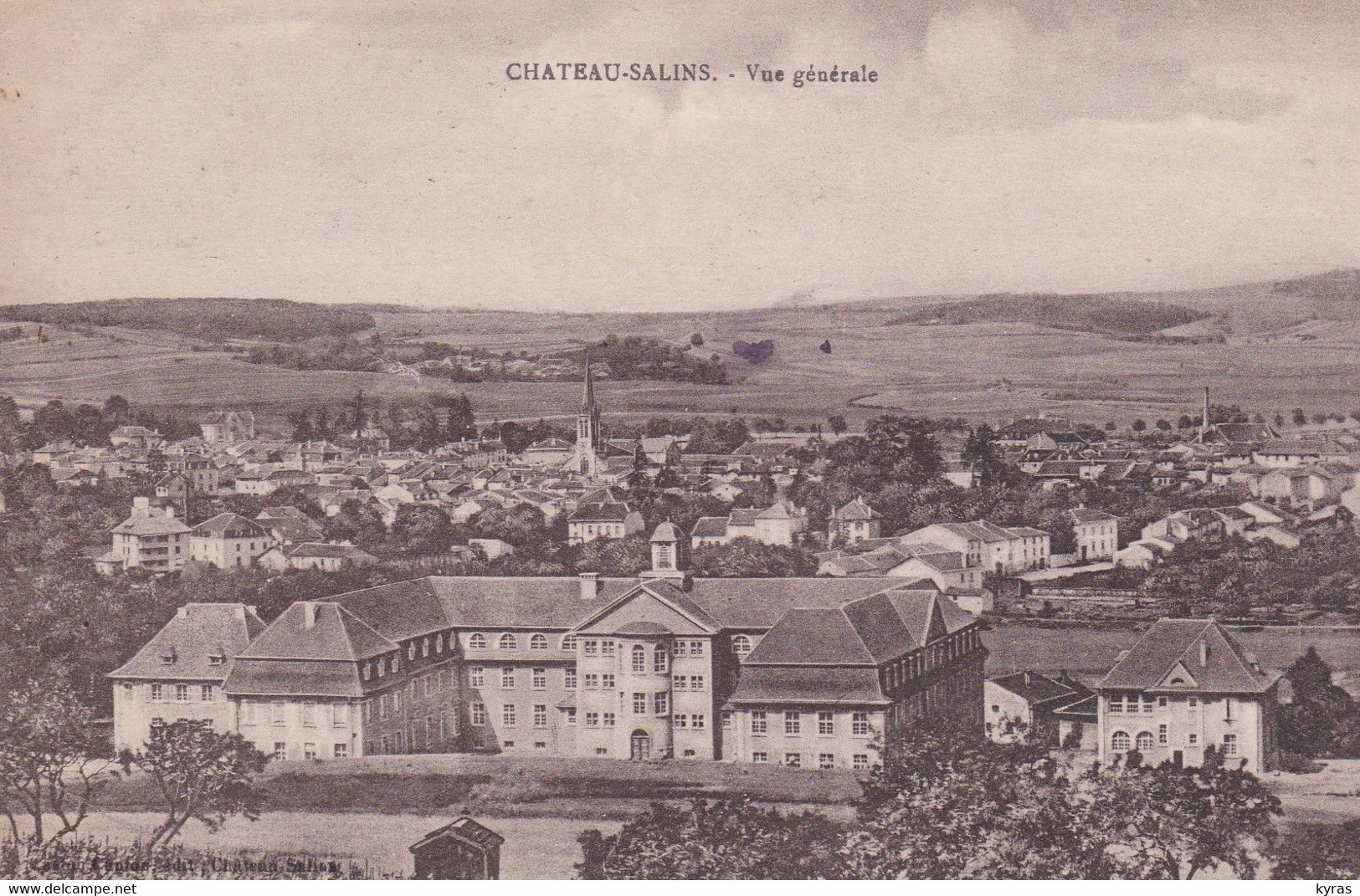 (57) CHATEAU-SALINS . Vue Générale - Chateau Salins