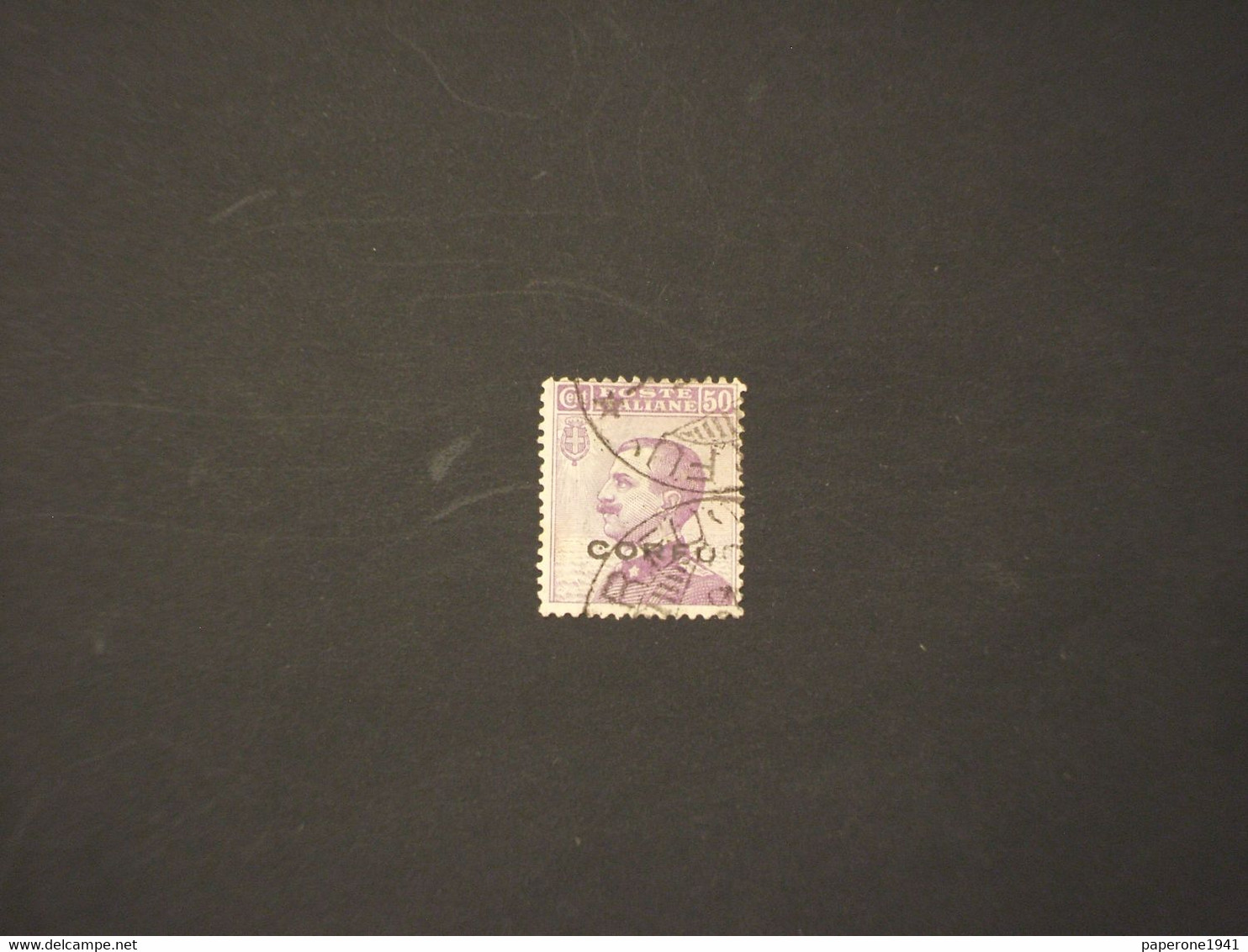 CORFU' - 1923 RE 50 C. - TIMBRATI/USED - Corfu