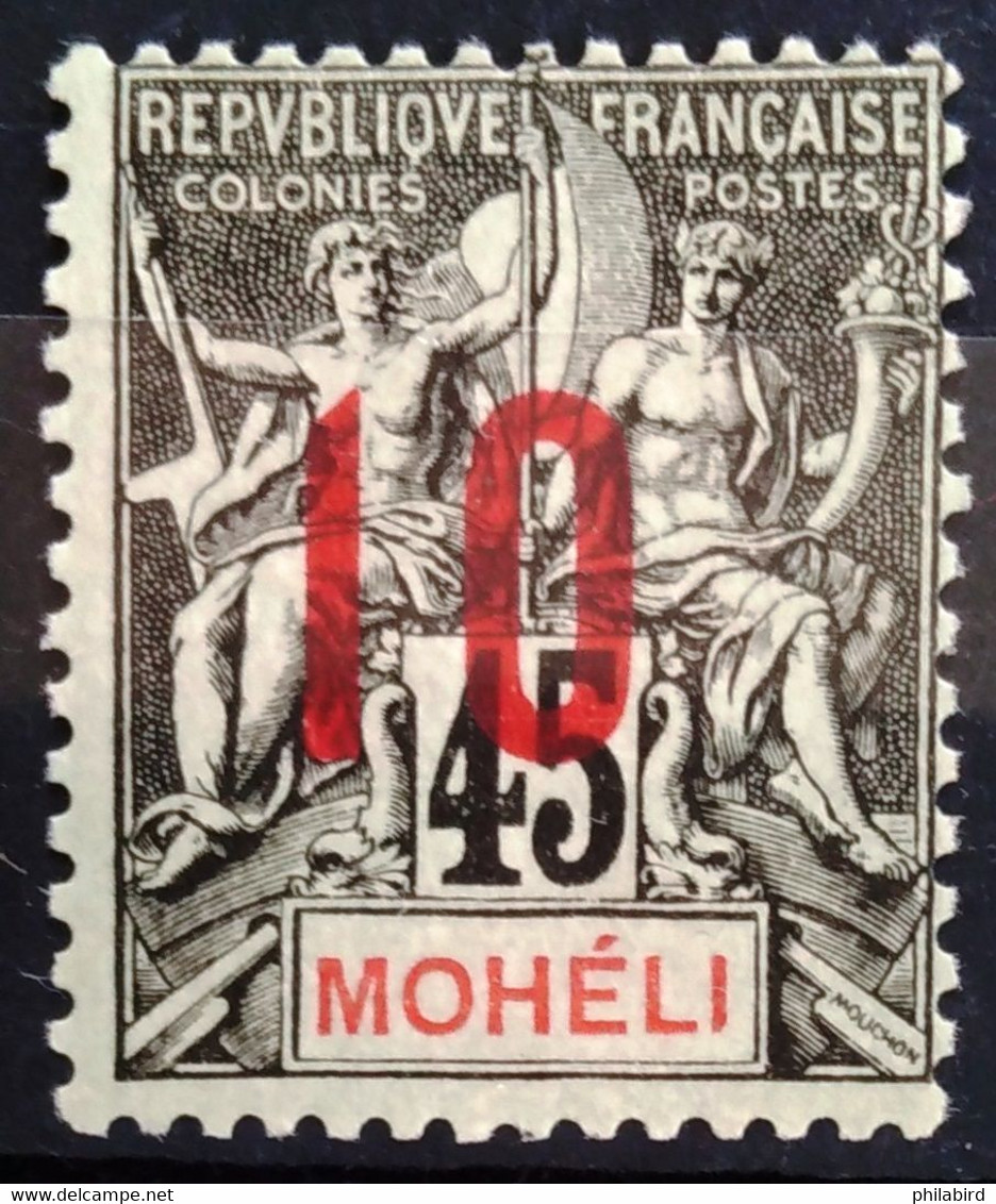 MOHELI                       N° 21                    NEUF* - Unused Stamps