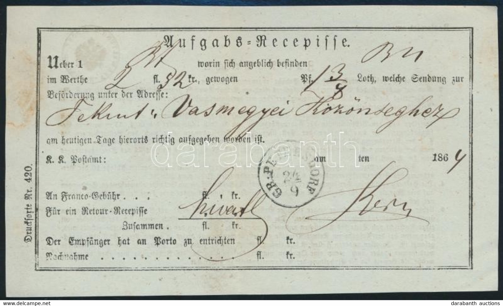 1864 - Sonstige & Ohne Zuordnung