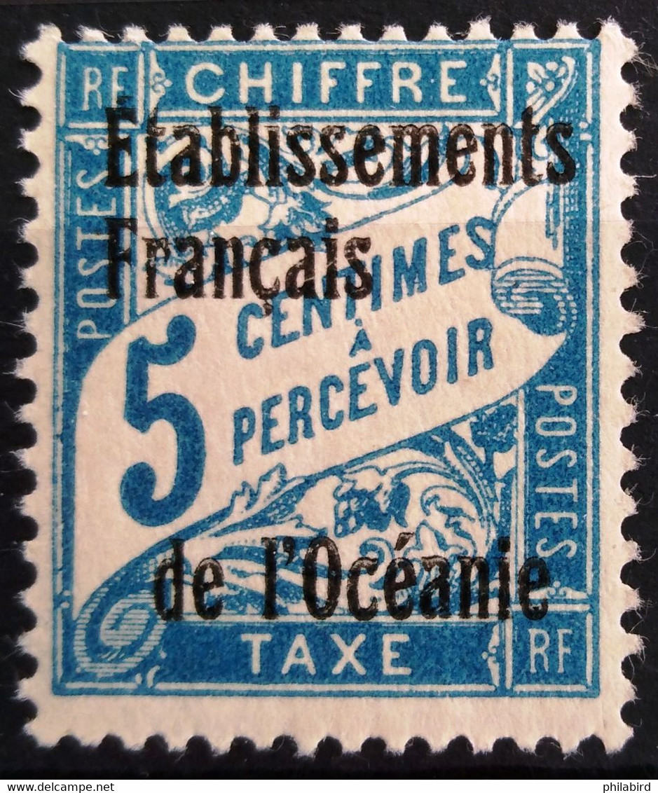 OCEANIE                  TAXE 1                   NEUF* - Postage Due