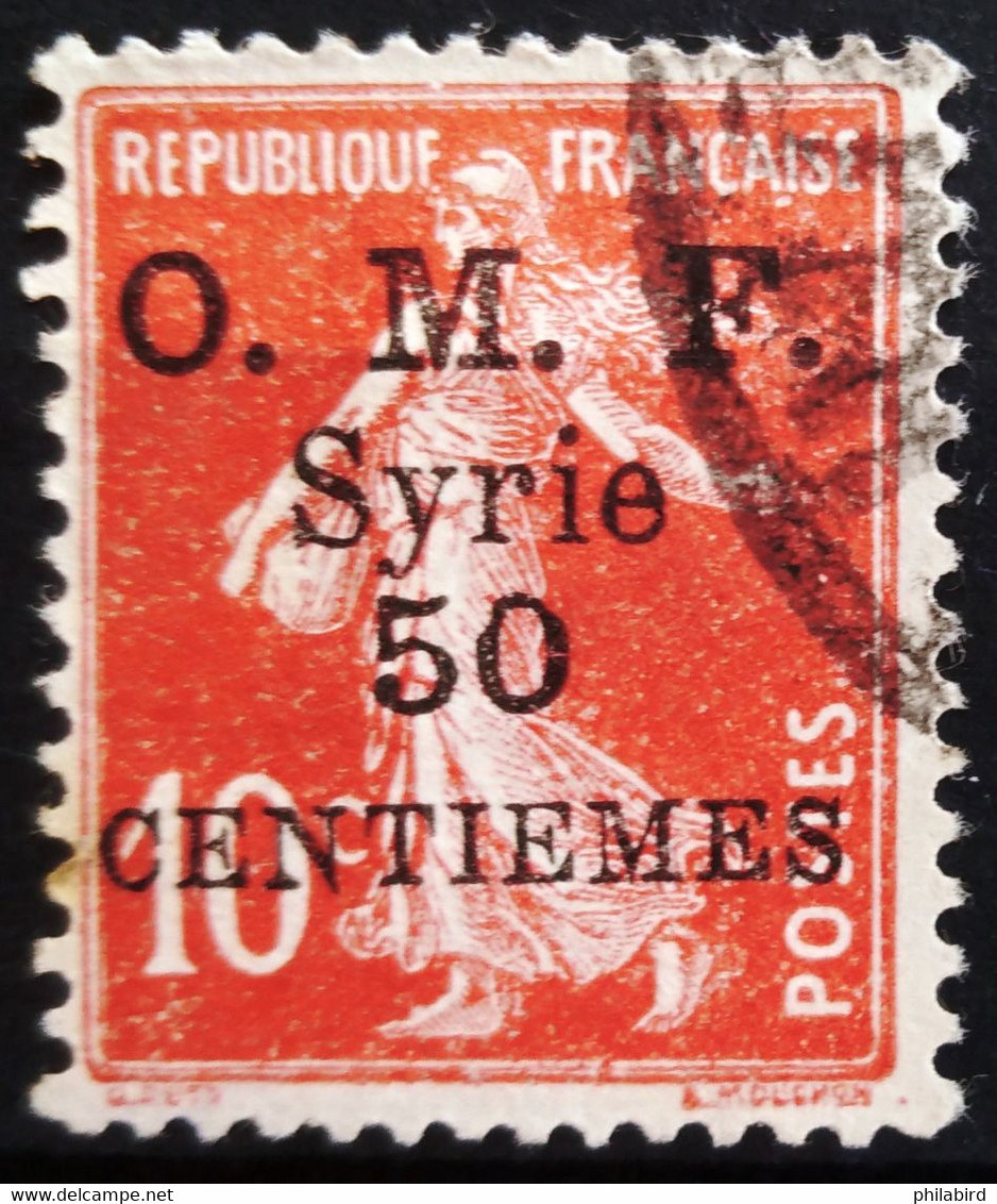 SYRIE                 N° 58                   OBLITERE - Oblitérés