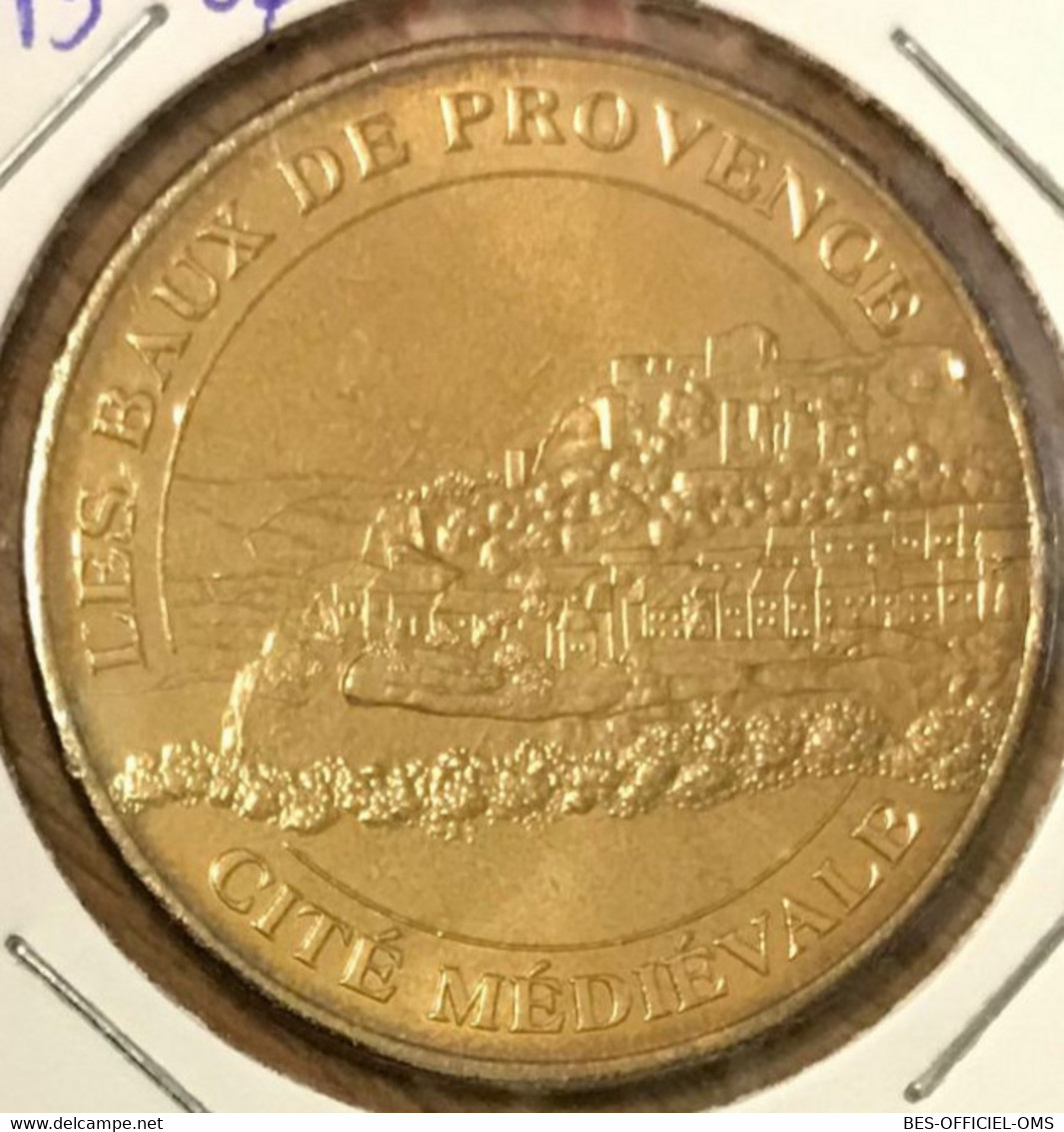 13 LES BAUX DE PROVENCE CITÉ MÉDIÉVALE MDP 2004 MEDAILLE MONNAIE DE PARIS JETON TOURISTIQUE MEDALS COINS TOKENS - 2004