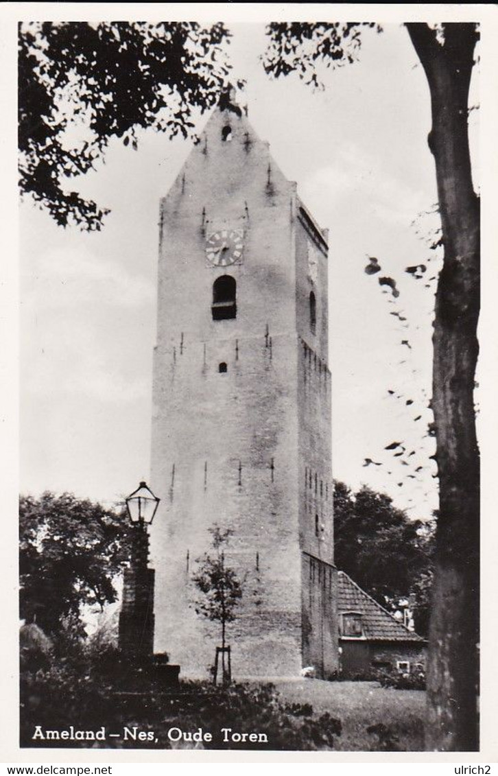 AK Ameland - Nes - Oude Toren - 1955 (52675) - Ameland