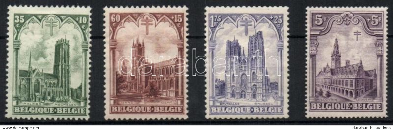 * 1928 Tuberkulózis Mi 246-249 - Andere & Zonder Classificatie