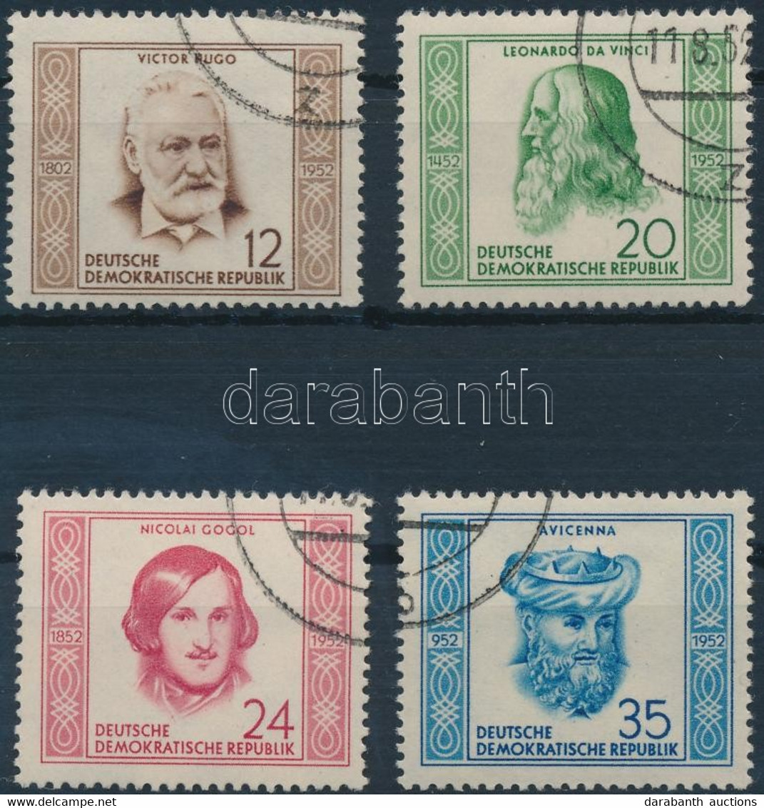 O 1952 Híres Emberek Sor Mi 311-314 - Altri & Non Classificati