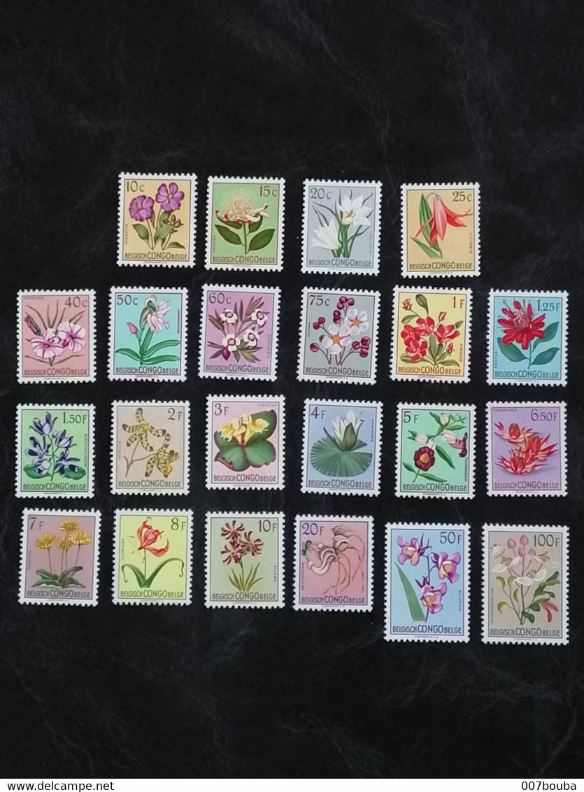 Congo Belge 302/323 MNH XX - Unused Stamps