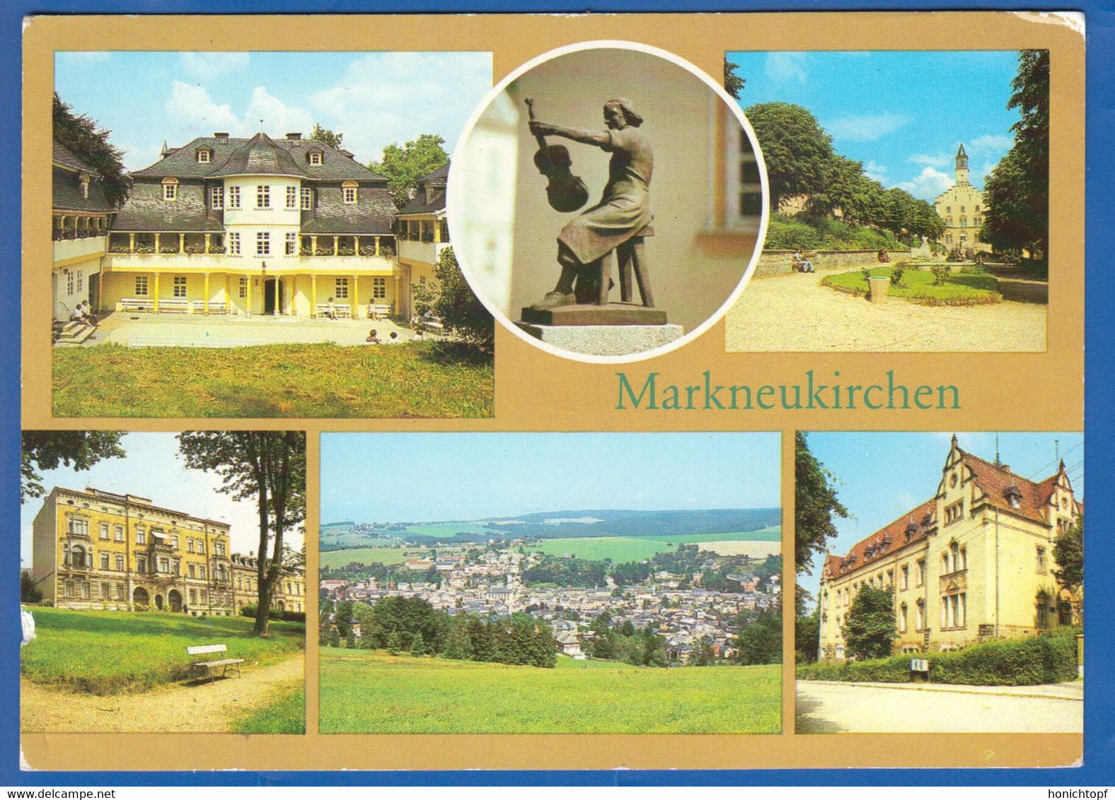 Deutschland; Markneukirchen; Multibildkarte - Markneukirchen