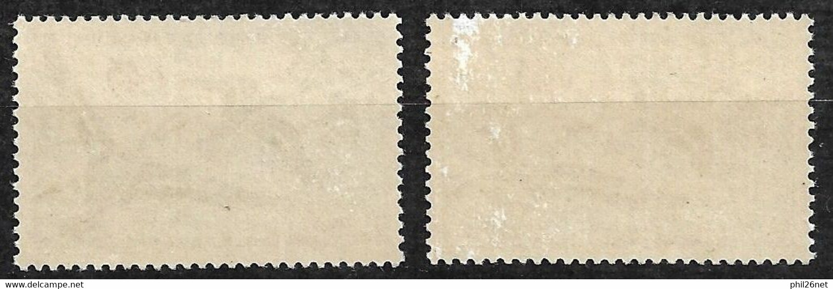 France Dallay N° 1300 Et 1300a Couleur Rouge Décalée "  Huppe"  Neufs *  * TB= MNH VF   - Unused Stamps