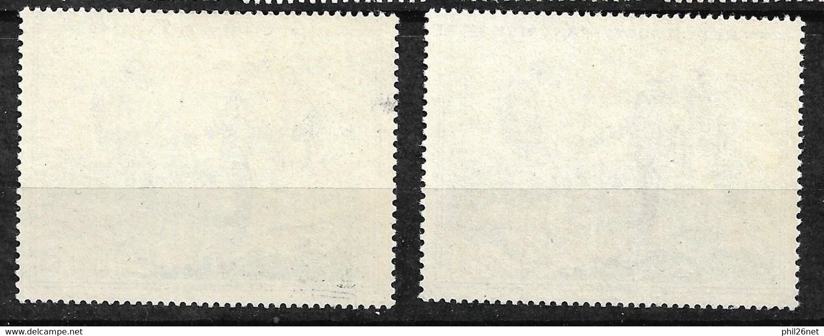France Dallay N° 1394 Et 1394b  Couleur Rouge Décalée      Neufs *  * TB= MNH VF   - Unused Stamps