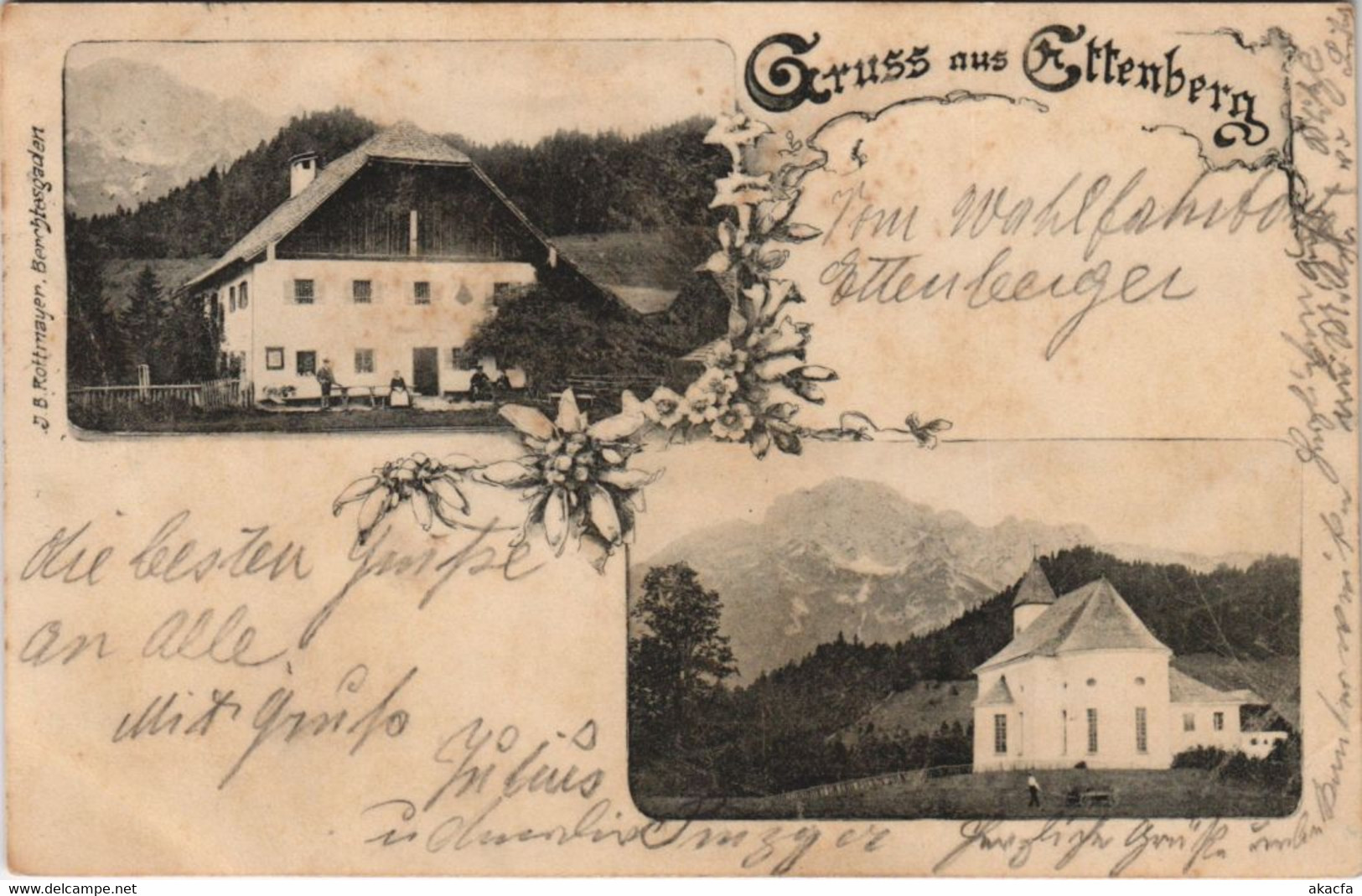 CPA AK Ettenberg - Kicrhe - Haus GERMANY (1065911) - Altri & Non Classificati