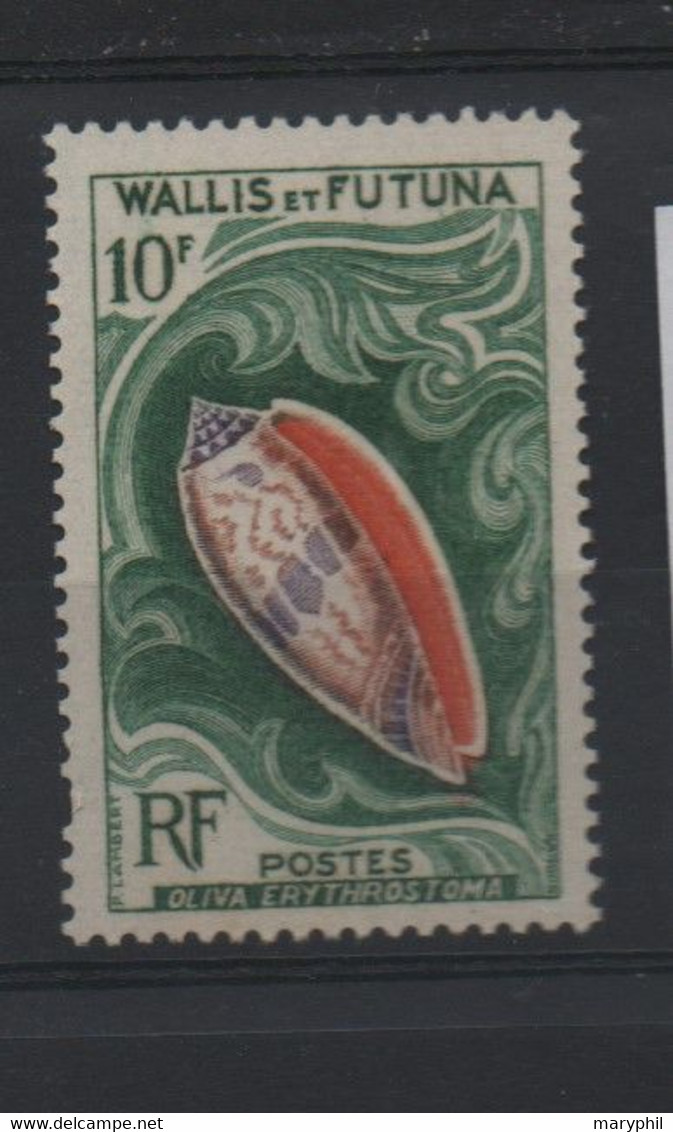 WALLIS ET FUTUNA N° 166 ** - COQUILLAGE   - Cote 7.50 € - Nuovi