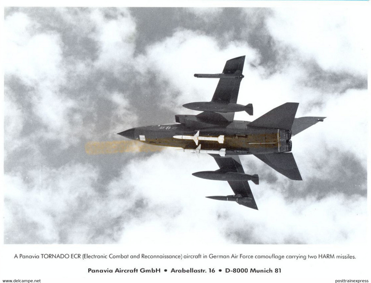 Germany. The Panavia Luftwafe`s `TORNADO ECR` . 2 - Allemand