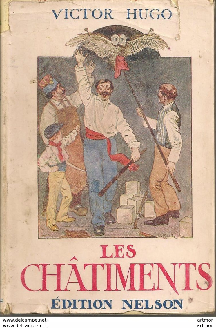 HUGO - LES CHATIMENTS  - NELSON N°23  - Sans Date - Jaquette - Auteurs Français