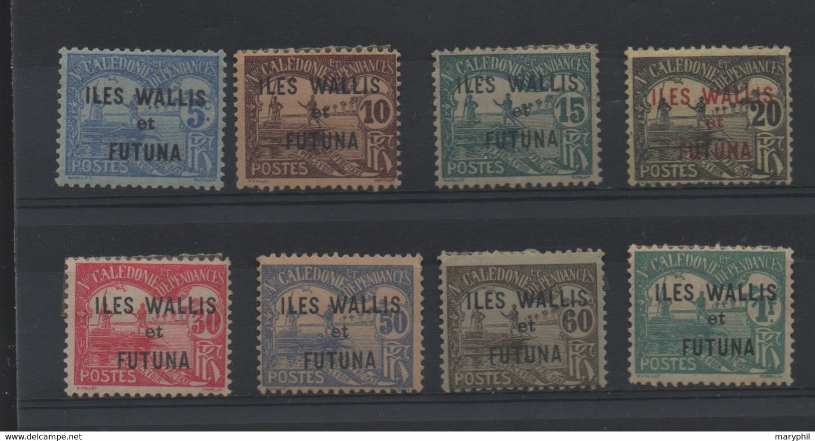 WALLIS ET FUTUNA TAXE  N° 1/10 *  - COTE 57 € - Postage Due