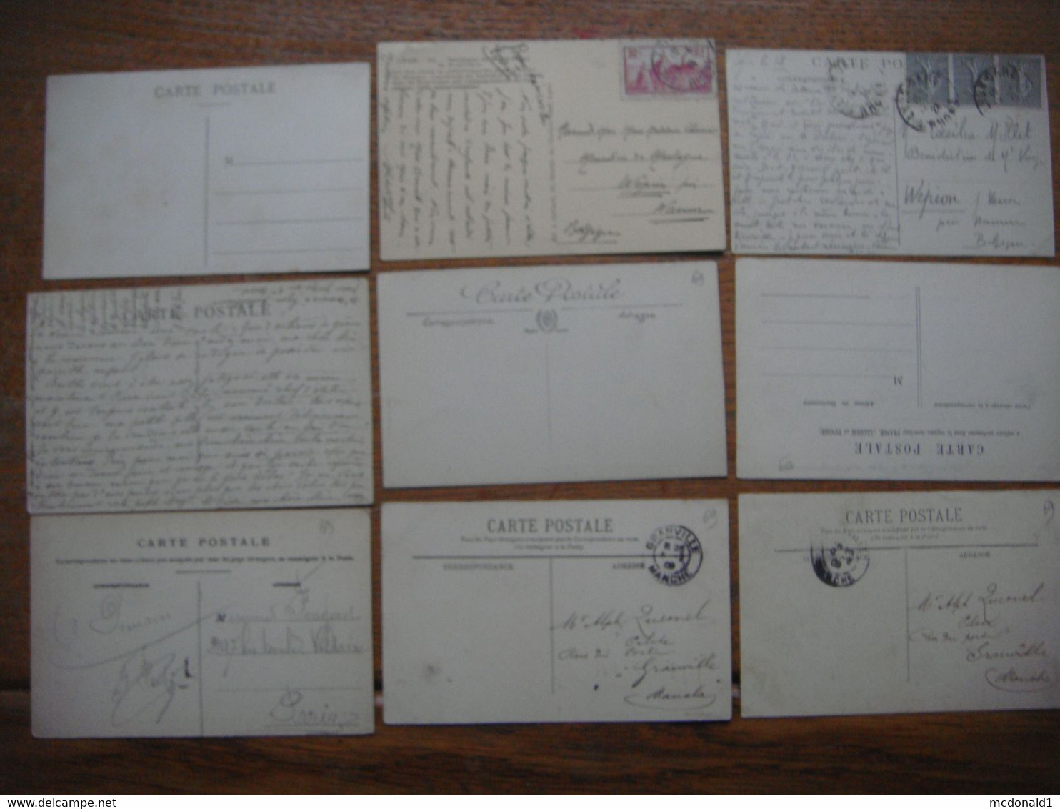 France - Rhône (69) - Lot de 54 cartes de LYON