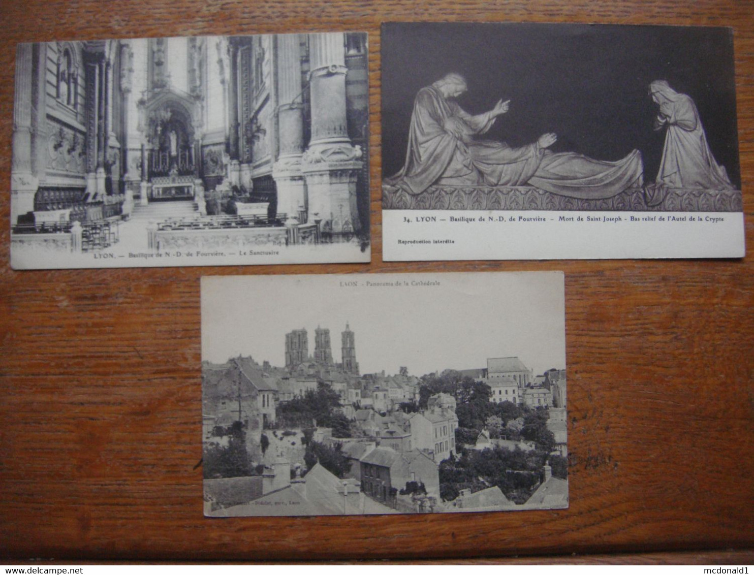 France - Rhône (69) - Lot de 54 cartes de LYON