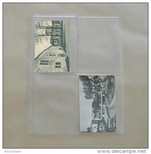 25 Inlegbladen Voor 4 Oude Postkaarten - Unclassified