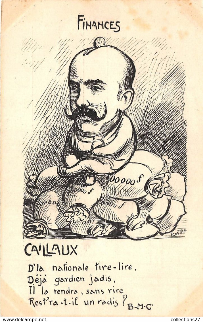 MR CAILLAUX- FINANCES - Personajes