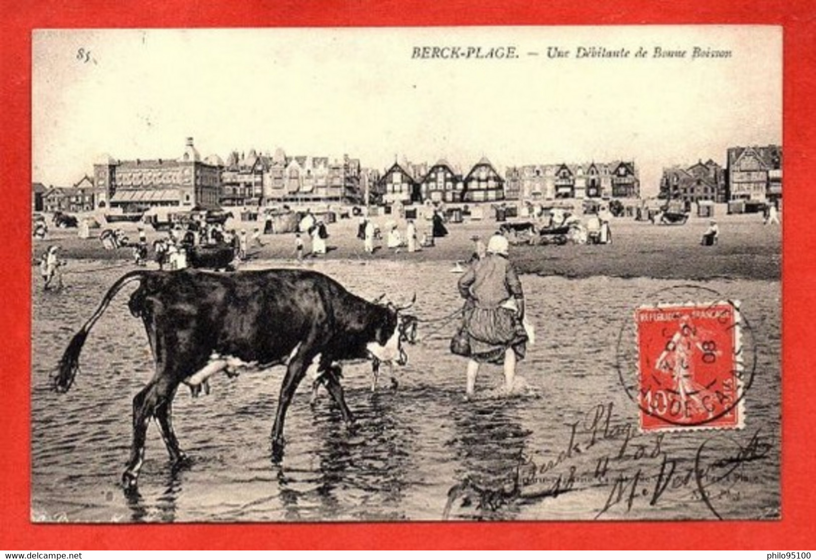 85. BERCK-PLAGE .  Une Débitante De Bonne Boisson. - Berck