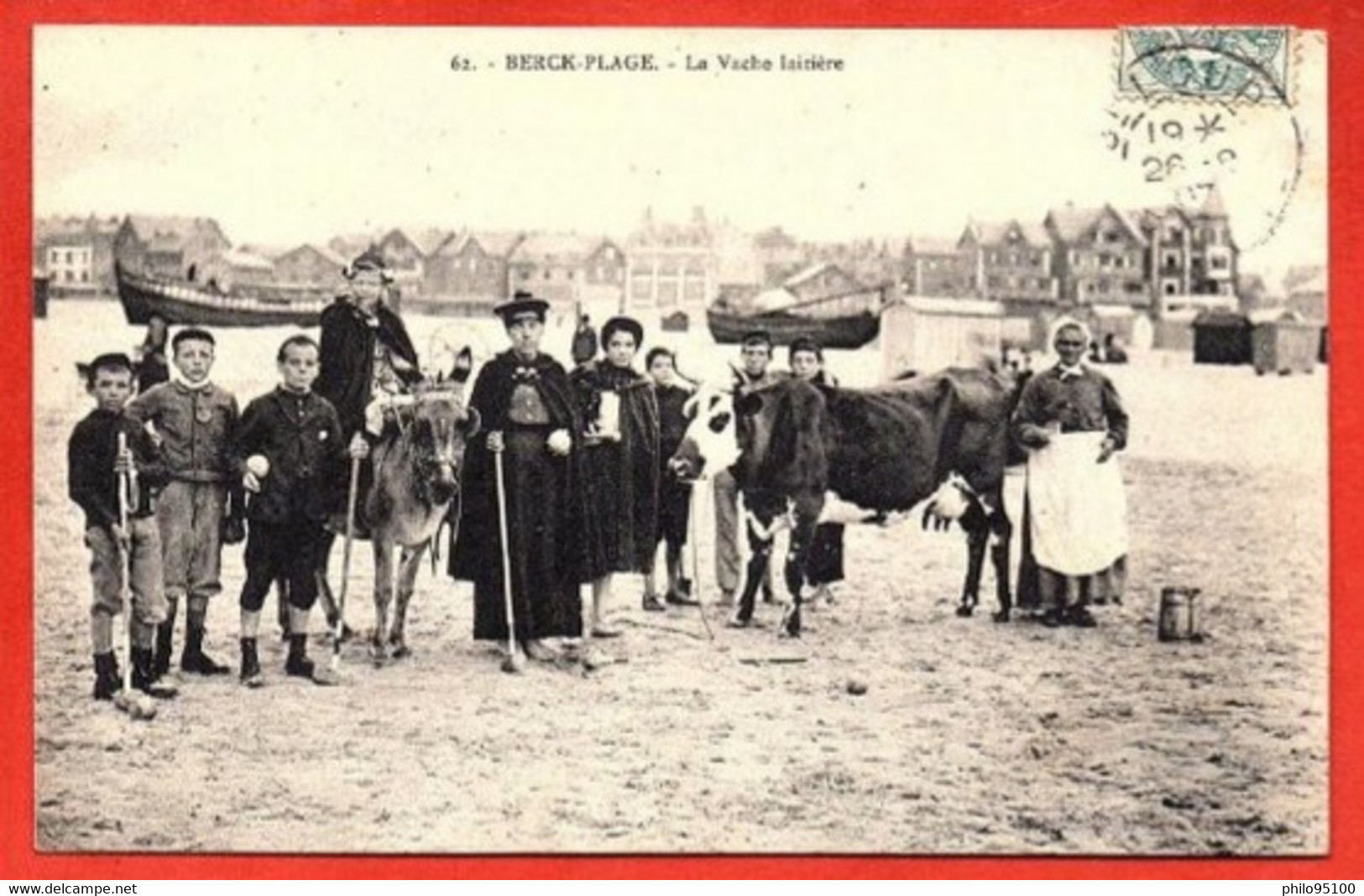 62. BERCK-PLAGE .  La Vache Laitière - Berck